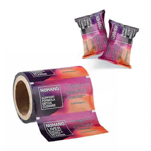 OEM Sachet Film Roll Packaging BOPP PET Plastic Stick Pack Supplier