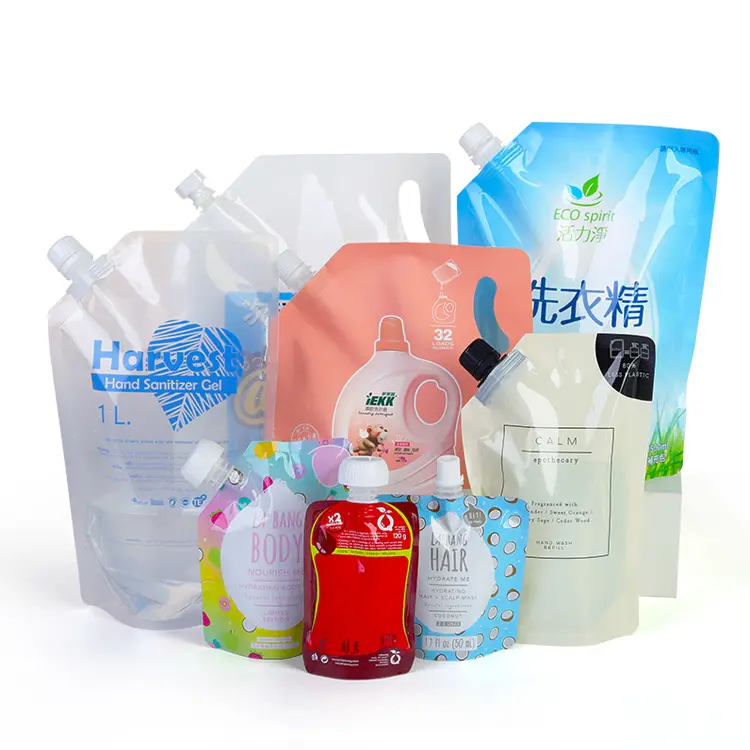 high barrier refill laundry detergent packaging bags wholesale