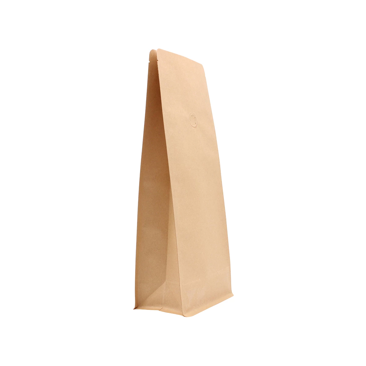 Brown Kraft Paper Flat Bottom Pouch EU Compliant Packaging Wholesale