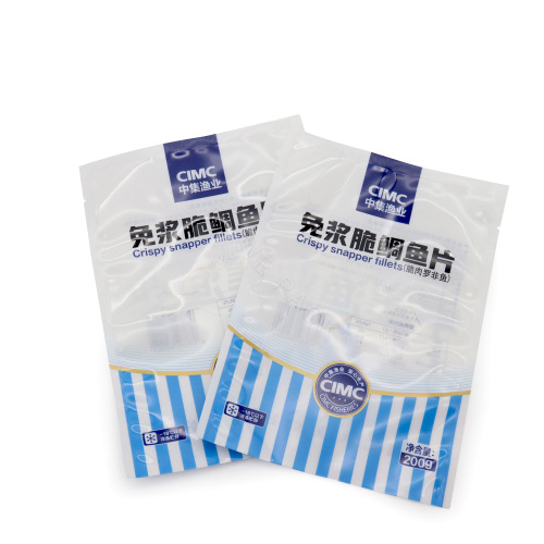 Nylon Seafood Packaging Bag -18°C Frozen Food Package Supplier