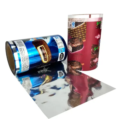 Cold Seal Packaging Film Chocolate Bar Laminated Plastic Materials