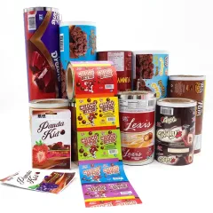Cold Seal Packaging Film Chocolate Bar Laminated Plastic Materials