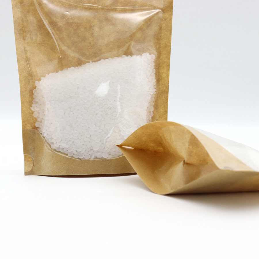 Kraft Backed Stand Up Zipper Pouch Bags Wholesale Biodegradable Packaging