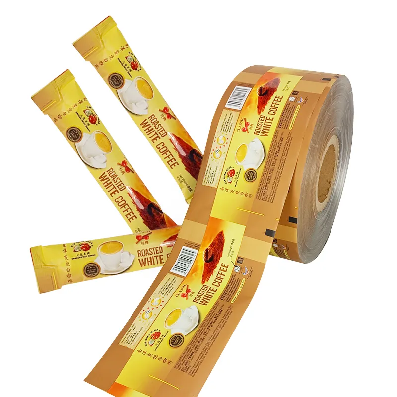 Printed Horizontal Flow Wrapping Lamianted Film For Food Packaging