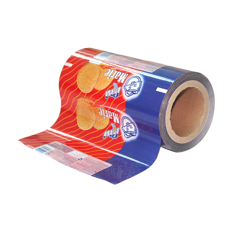 Printed Horizontal Flow Wrapping Lamianted Film For Food Packaging