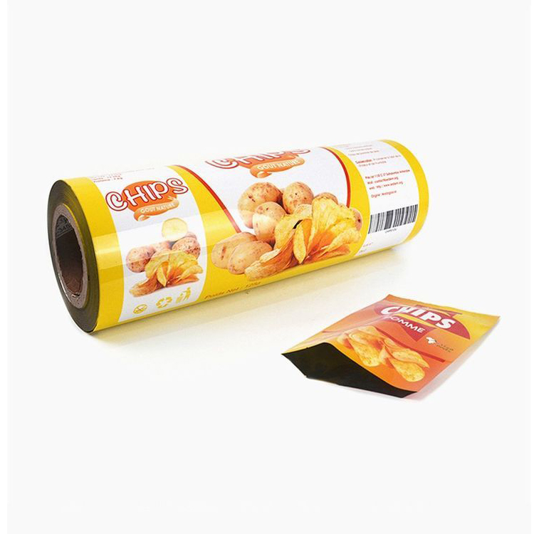 Printed Horizontal Flow Wrapping Lamianted Film For Food Packaging