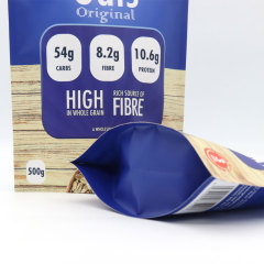 Bolsa de avena personalizada - Bolsa stand-up para avena