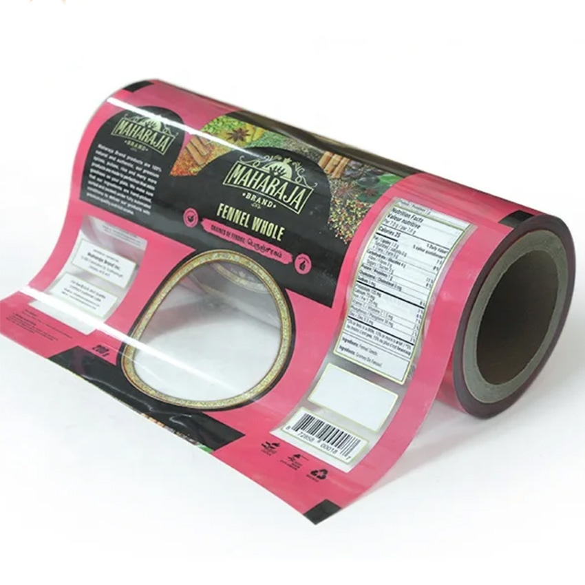 custom printed packaging roll stock