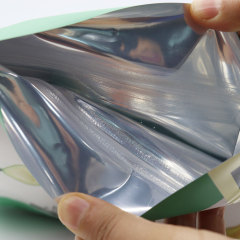 Bolsas reciclables de fondo plano para comida para perros