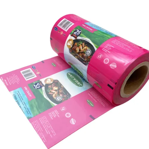 PE PET Food Packaging Film Roll for Salt Spice Chili Powder Supplier