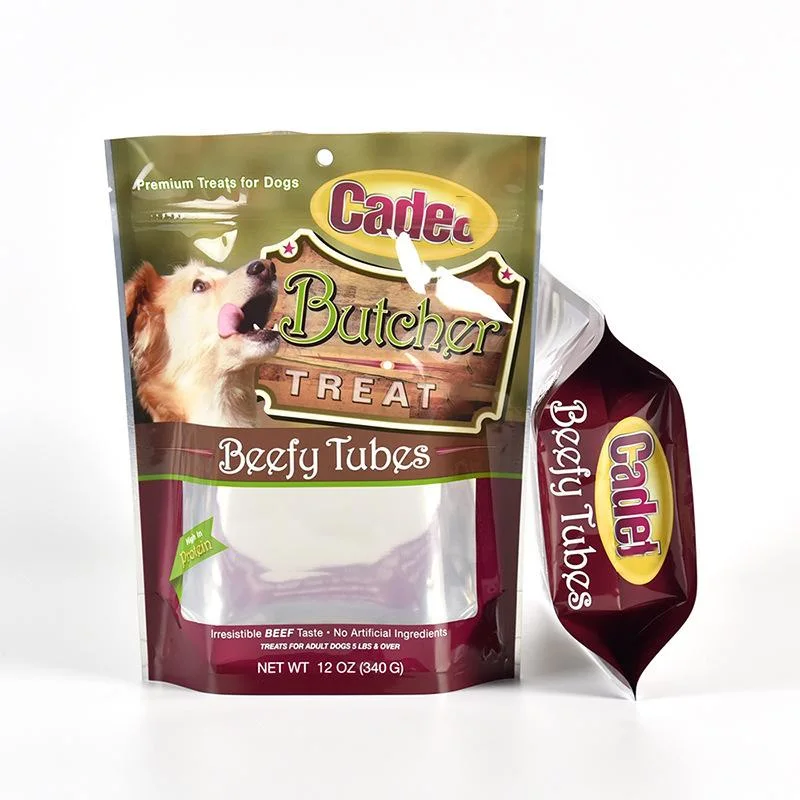 12 ounces pet treats stand  up pouches