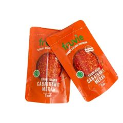 3 Side Seal Aluminum Foil Retort Pouch 121℃ High Temperature Packaging