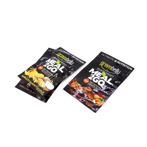 Custom Flat Pouches with Zipper for Snacks Packaging Supplier