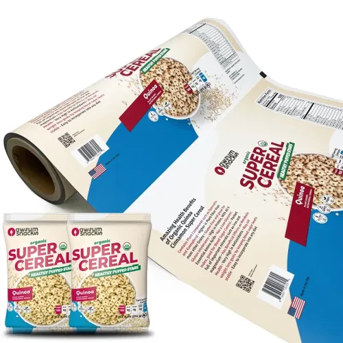 Snack food packaging film roll stock supplier