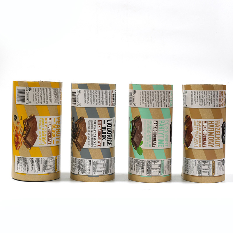 Printed Chocolate Packaging Film Laminated Plastic Roll Supplier