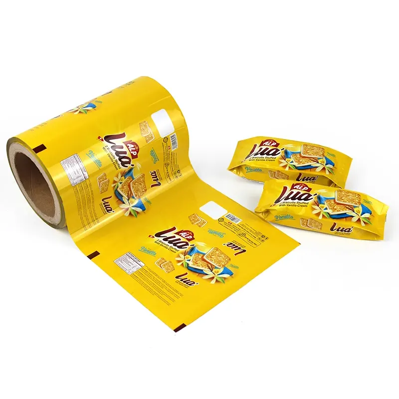 packaging film roll sachet sample pouch