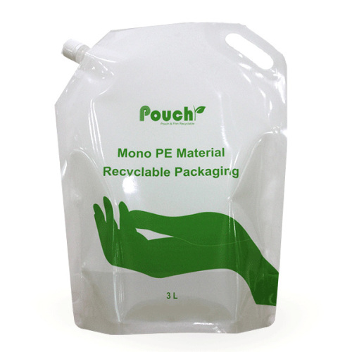 Custom Recyclable Spout Pouches for Liquid Juice Packaging
