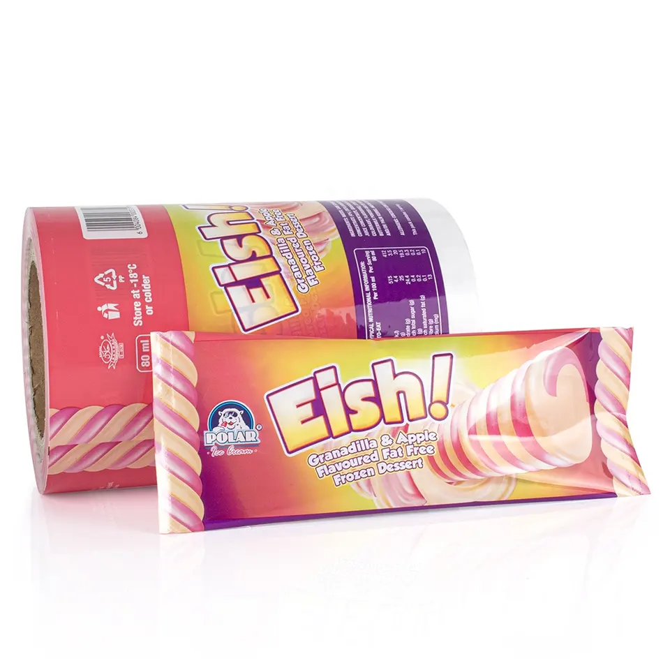Printed Chocolate Packaging Film Laminated Plastic Roll Supplier