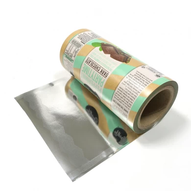 Printed Chocolate Packaging Film Laminated Plastic Roll Supplier