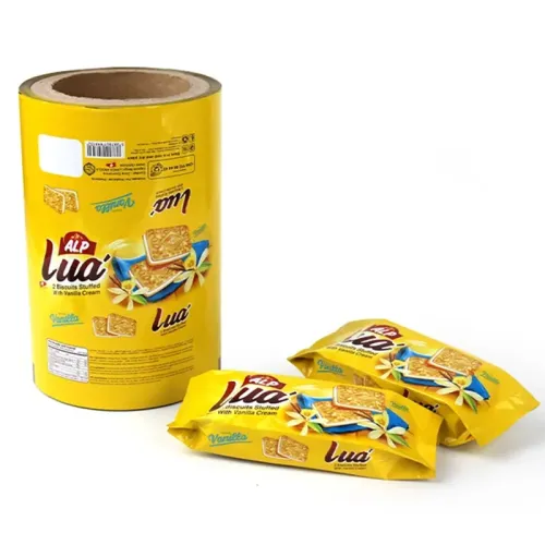 Printed Biscuit Packaging Film Roll Sachet Pouch Bag Supplier