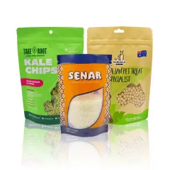 Biodegradable stand up pouch with window wholesale price