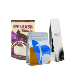 Recyclable stand up pouches custom coffee packaging wholesale