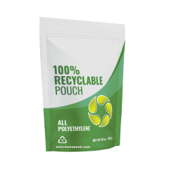 Recyclable stand up pouches custom coffee packaging wholesale