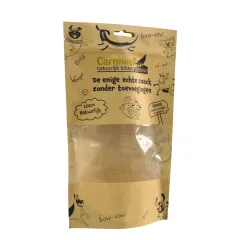 Recyclable resealable pouches plastic transparent stand up bag