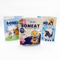Custom Dog Treat Bags Pet Food Packaging Stand Up Pouch Wholeslae