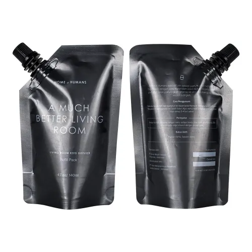 Custom Aluminum Doypack Pouch with Spout Refill Bags Wholesale