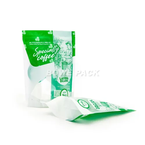 Biodegradable PLA Bags Compostable Stand Up Zipper Pouch Wholesale