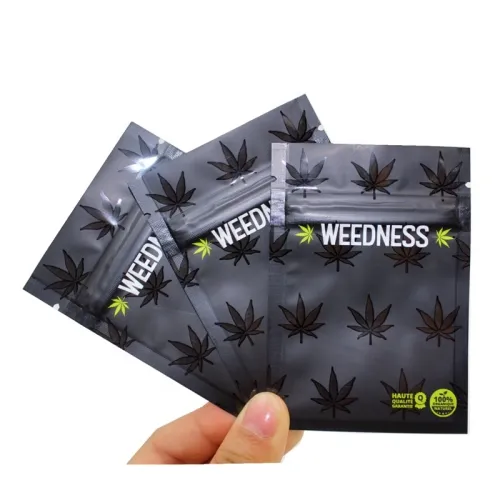 Custom printed child proof zipper bags runtz weed packaging