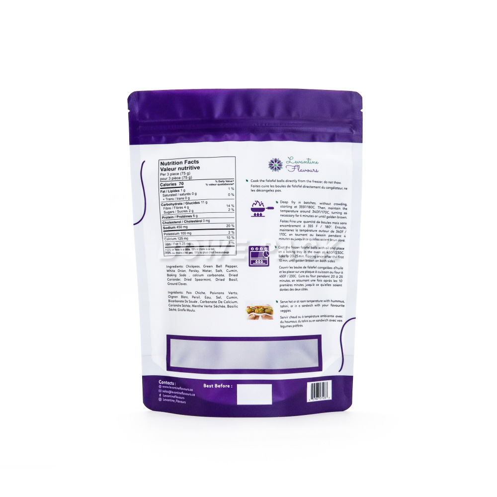 Упаковочный пакет для органических продуктов питания