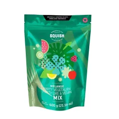 Custom printed child proof zipper bags runtz weed packaging