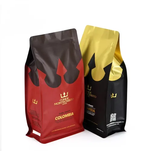 Printed Coffee Bags with Valve Wholesale