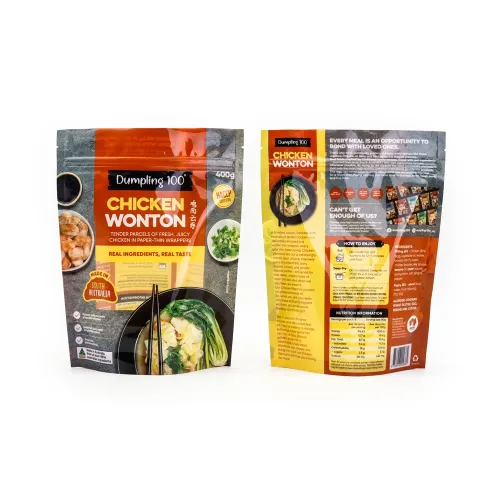 Recyclable Plastic Pouches Doypack Bag for Food Packaging