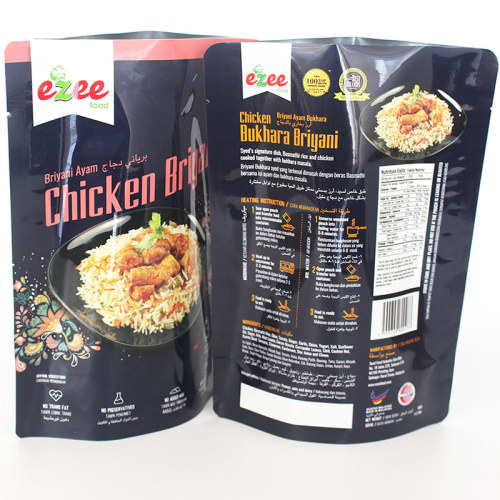 Реторт-пакеты PET/AL/NY/RCPP 135-градусная барьерная упаковка для пищевых пакетов