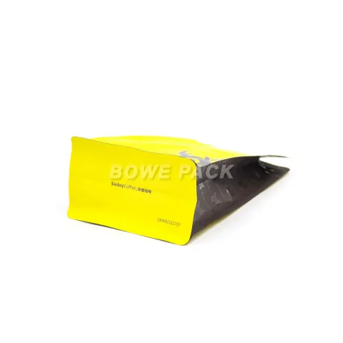 Wholesale Yellow Coffee Bag with Valve