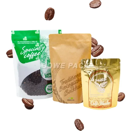 Stand Up Coffee Pouches Wholesale