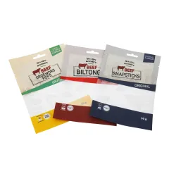Custom Beef Jerky Biltong Packaging Bags Wholesale