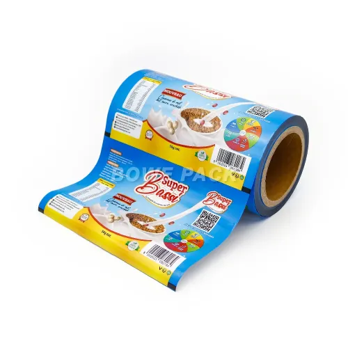 Plastic Film Roll Packaging Custom Food Packaging Material Wrapping