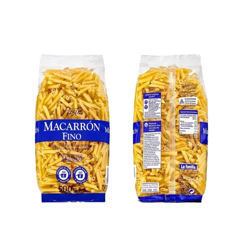 Bolsas personalizadas para empaquetar pasta y espaguetis al por mayor