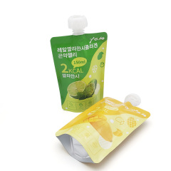 Frozen Alcoholic Drink Pouches Aluminum foil Stand Up Bags