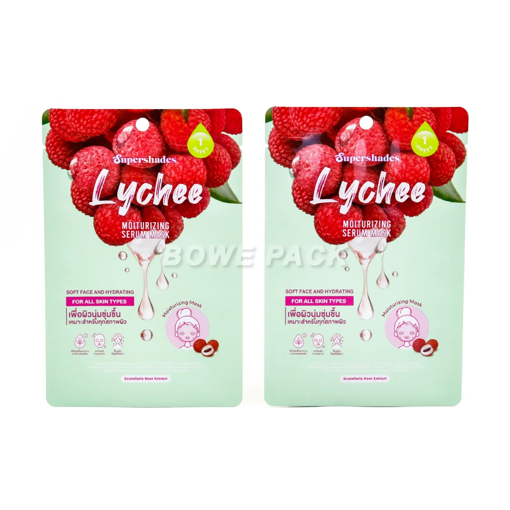  Three side seal pouch with hang hole