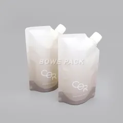 Bolsas con boquilla de material Mono-PE reciclablesde