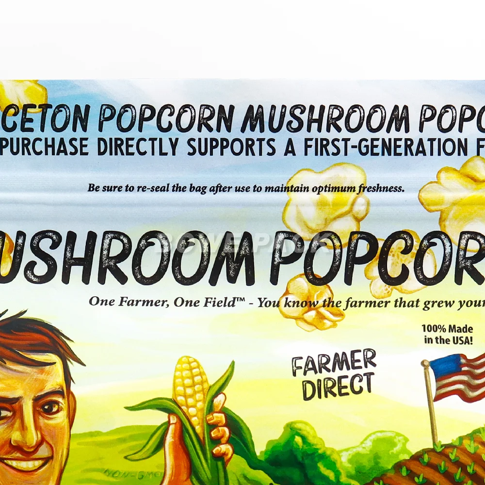 Custom Popcorn Packaging Bags Pouches Supplier