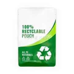 Recyclable Three Side Seal Pouch Bag Packaging Supplier