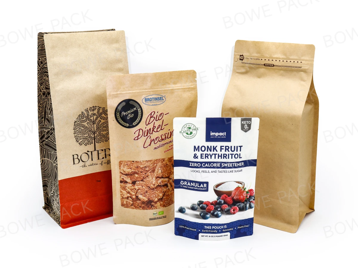 Kraft Biodegradable Food Pouch