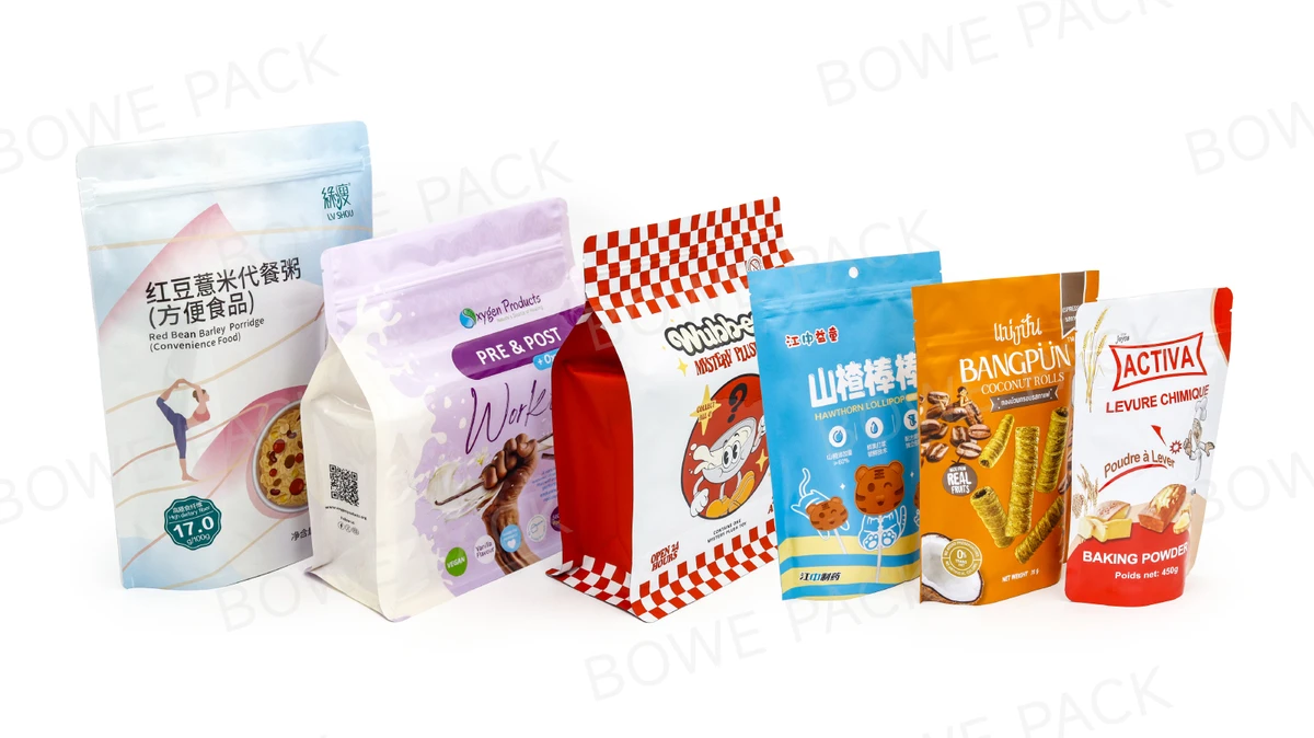 Biodegradable food packaging bags