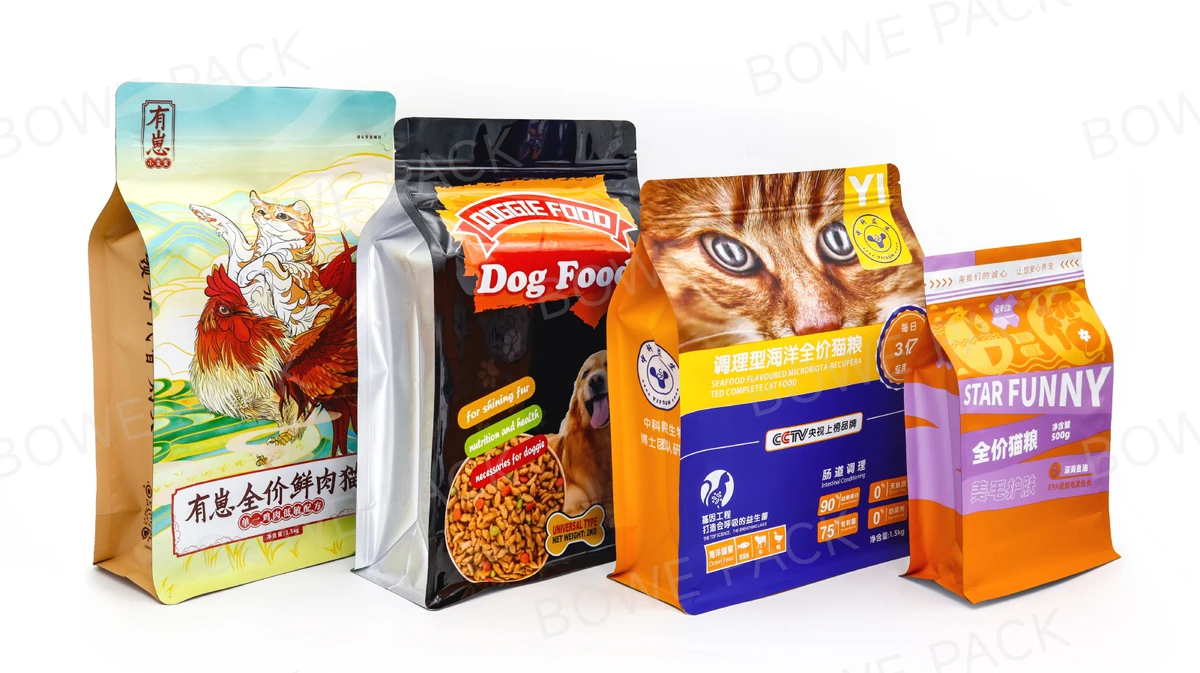 Custom Pet Food Packaging Bags